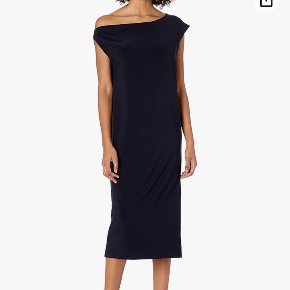 Norma Kamali Women's One Size Drop Shoulder Dress Size Small